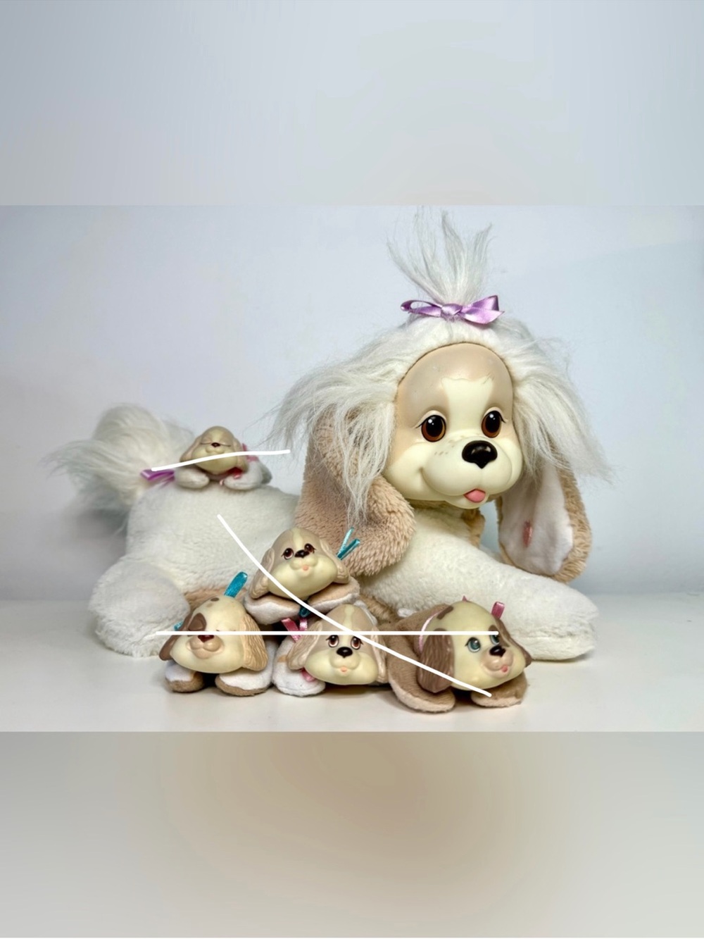1991 Vintage Puppy Surprise Mom Dog Plush – Hasbro